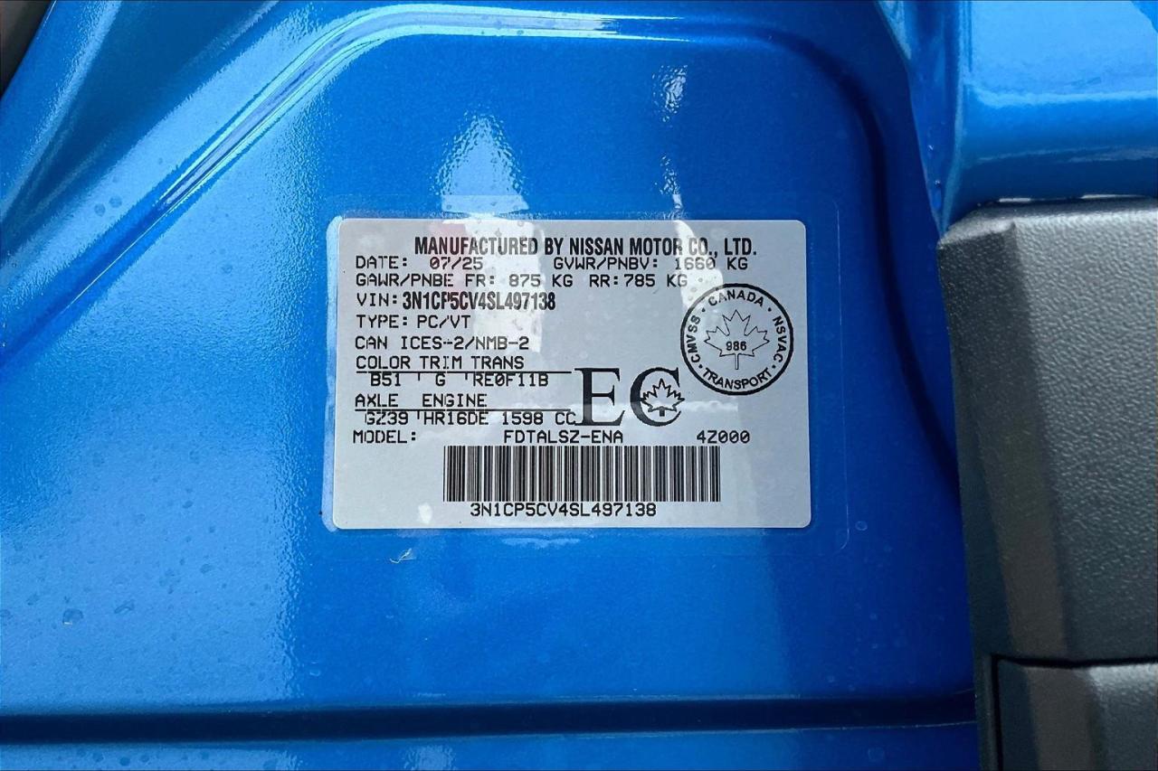 2025 Nissan Kicks Play SV 4dr Front-Wheel Drive Photo