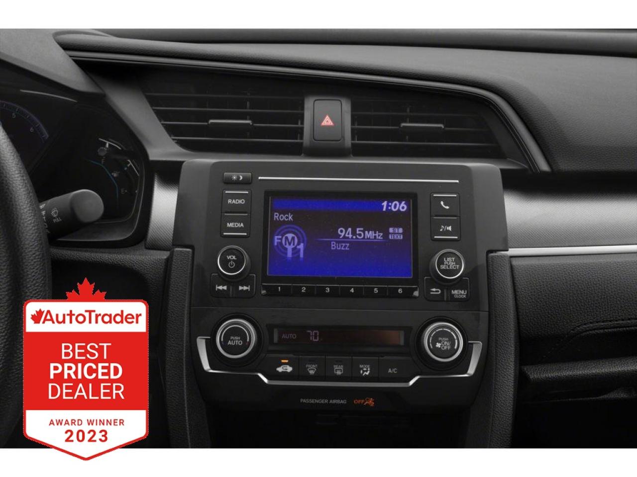 2019 Honda Civic LX (CVT) 4dr Sedan Photo4