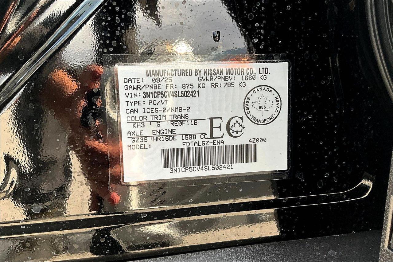2025 Nissan Kicks Play SV 4dr Front-Wheel Drive Photo