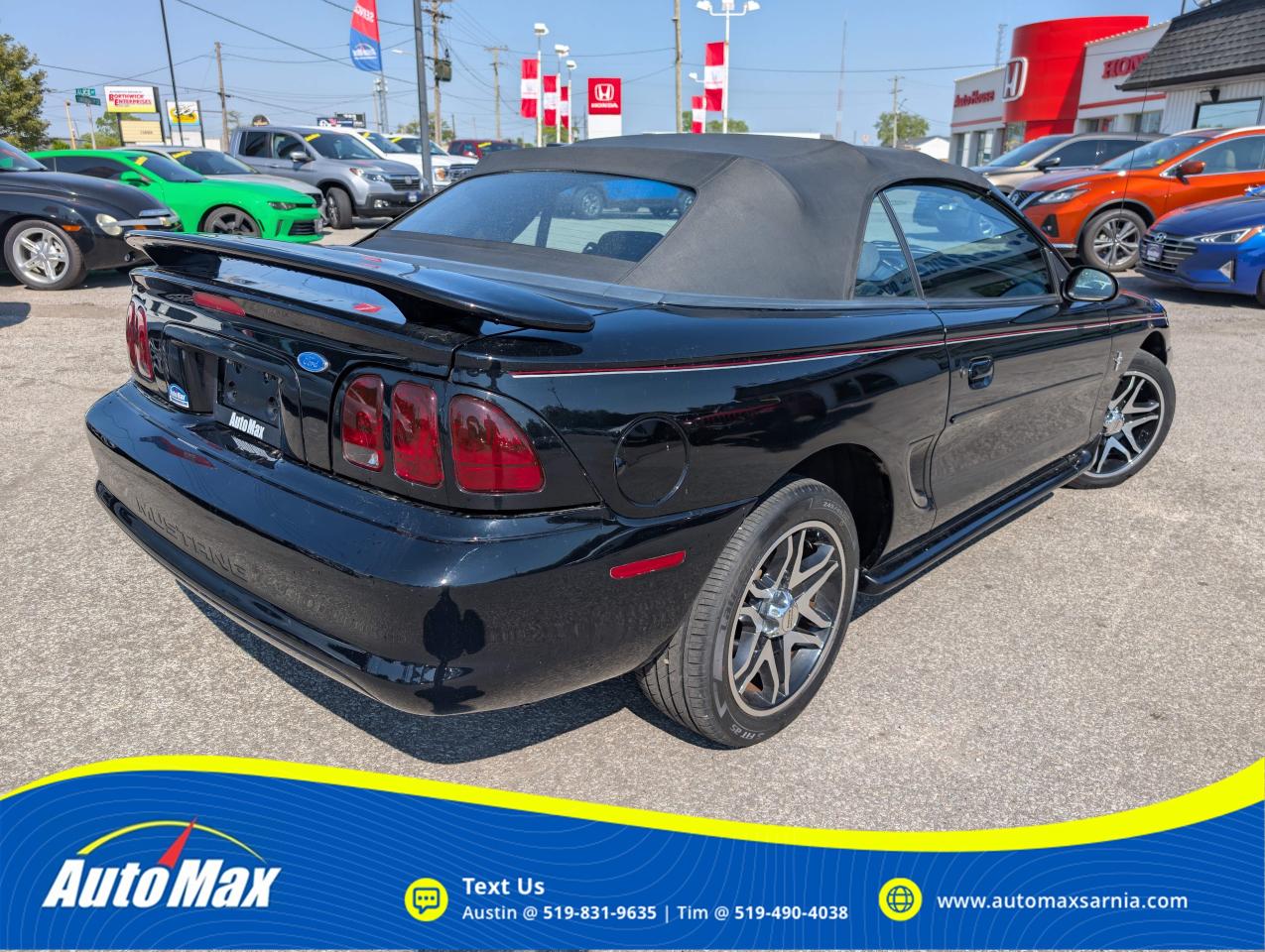 1997 Ford Mustang Base 2dr Convertible Photo3