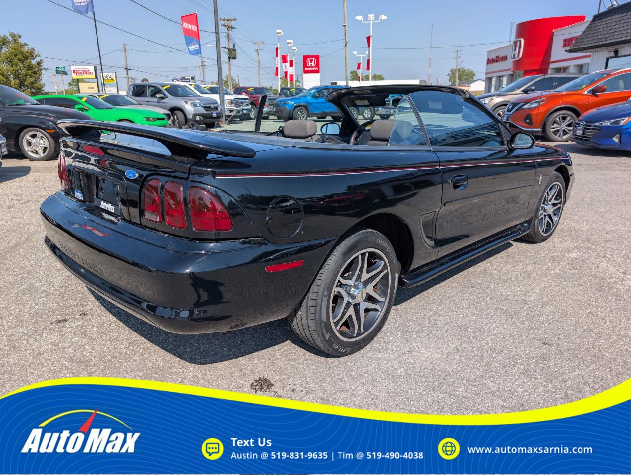 1997 Ford Mustang Base 2dr Convertible Photo