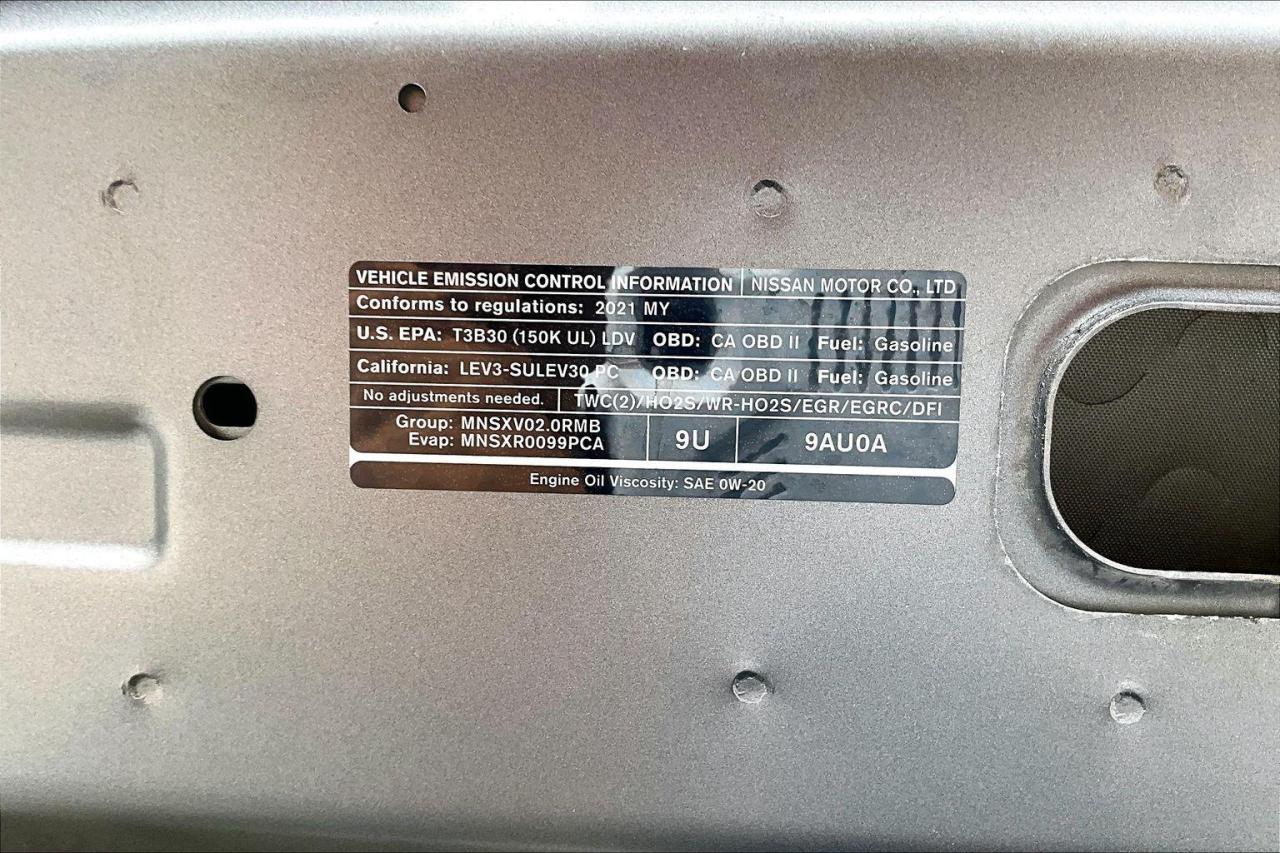 2021 Nissan Sentra SV 4DR SEDAN Photo