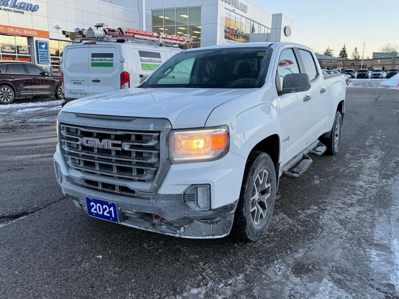 Used 2021 GMC Canyon AT4 w/Leather 4x4 Crew Cab 6 ft. box 140.5 in. WB for sale in Newmarket, ON