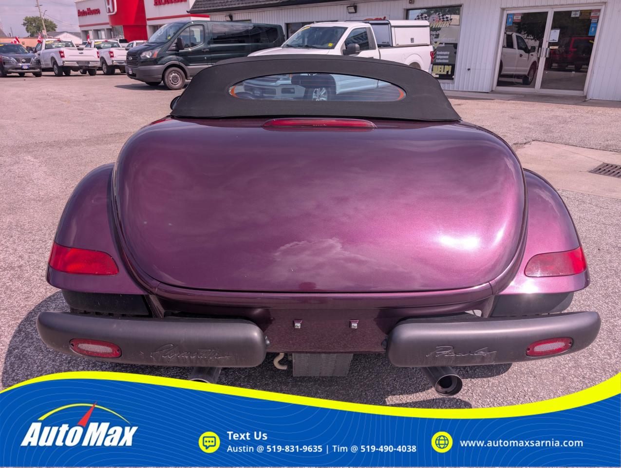1999 Plymouth Prowler Base 2dr Convertible Photo