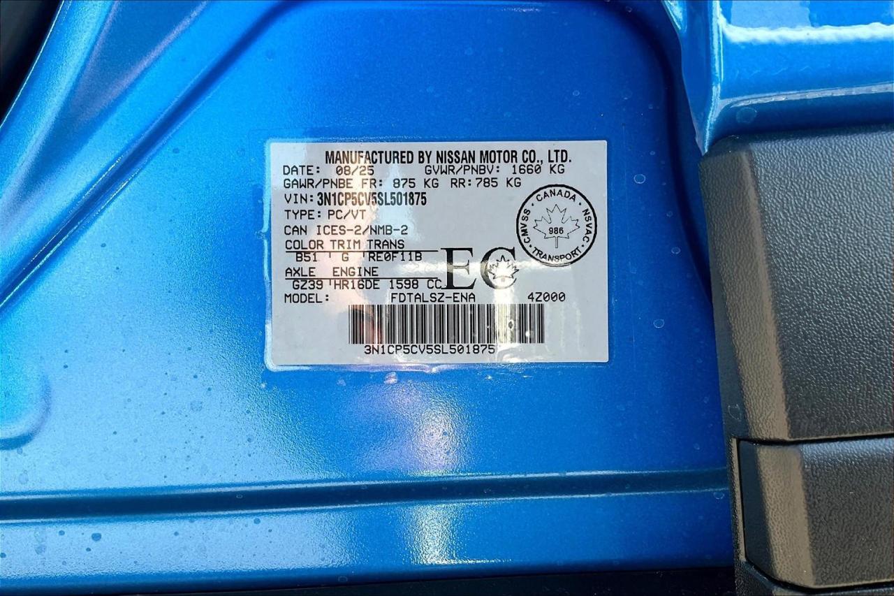 2025 Nissan Kicks Play SV 4dr Front-Wheel Drive Photo