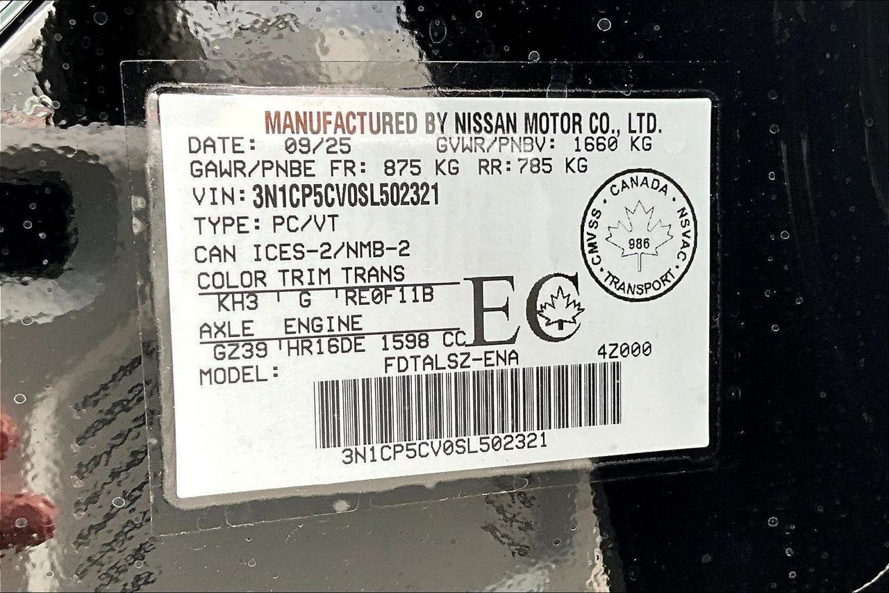 2025 Nissan Kicks Play SV 4dr Front-Wheel Drive Photo