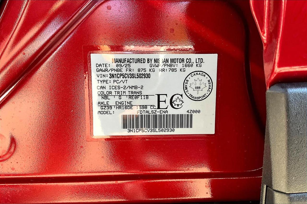 2025 Nissan Kicks Play SV 4dr Front-Wheel Drive Photo