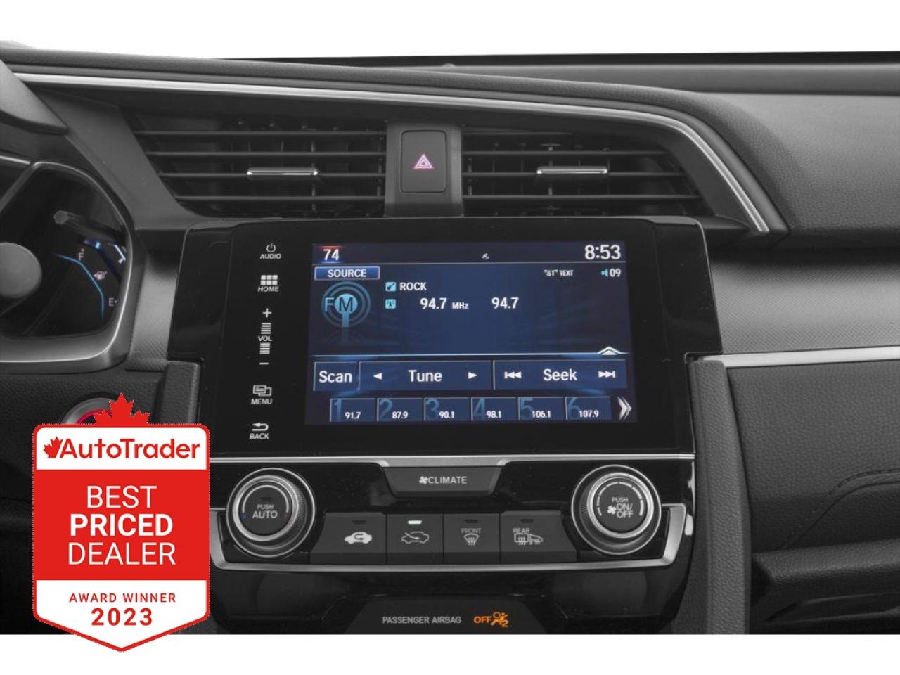 2016 Honda Civic EX w/Honda Sensing (CVT) 4dr Sedan Photo