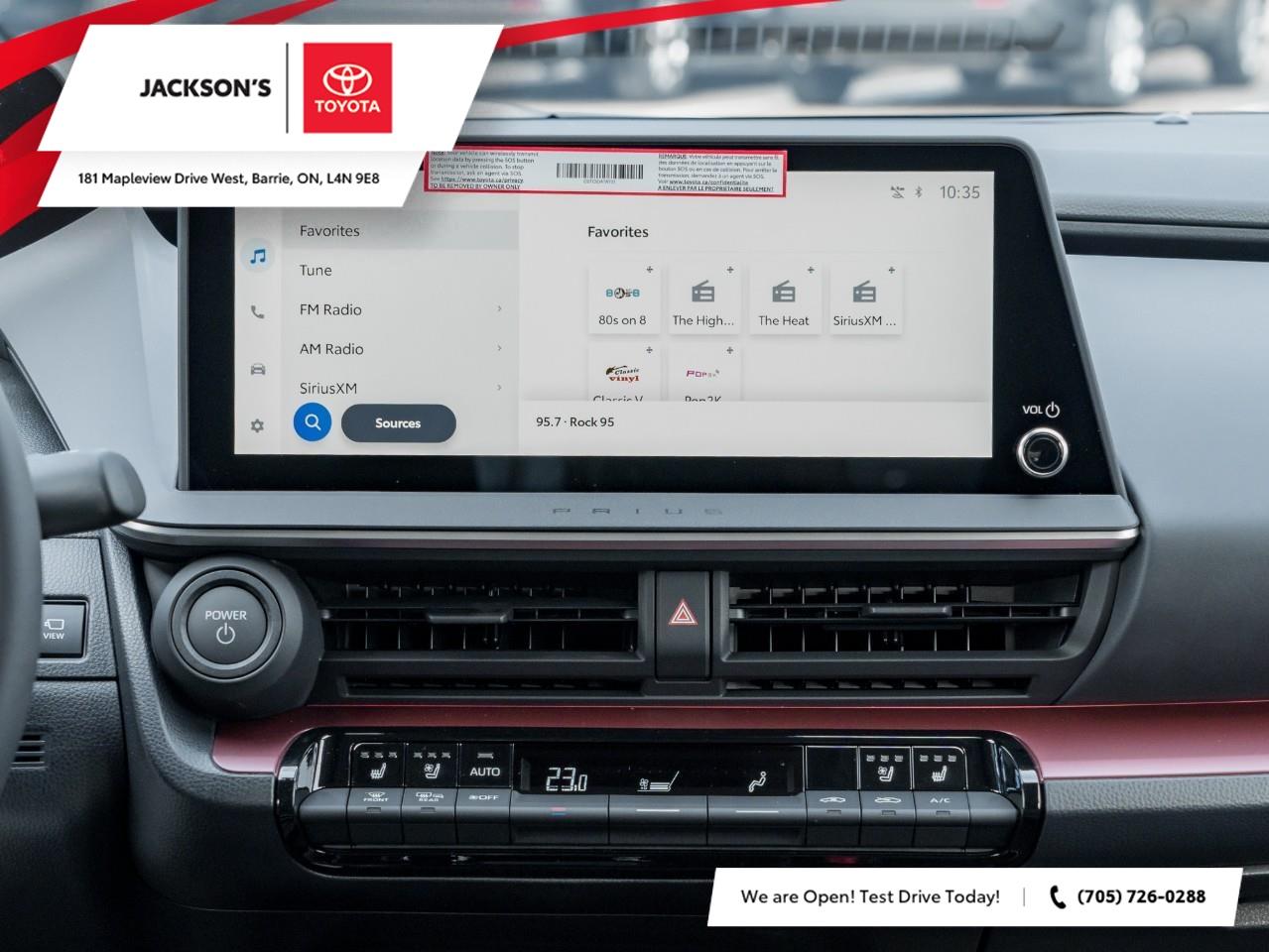 2026 Toyota Prius Plug-In Hybrid XSE Premium 5dr Hatchback Photo