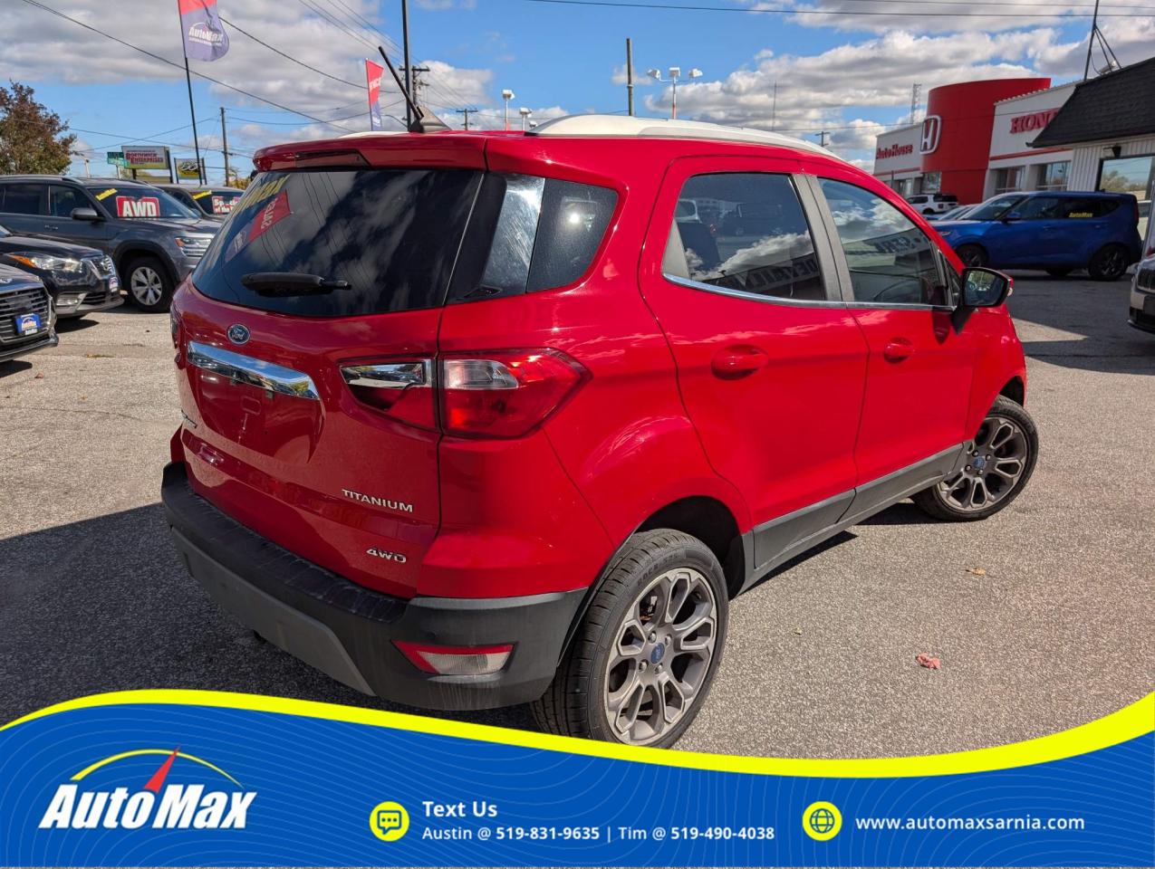 2019 Ford EcoSport Titanium 4x4 Sport Utility Photo
