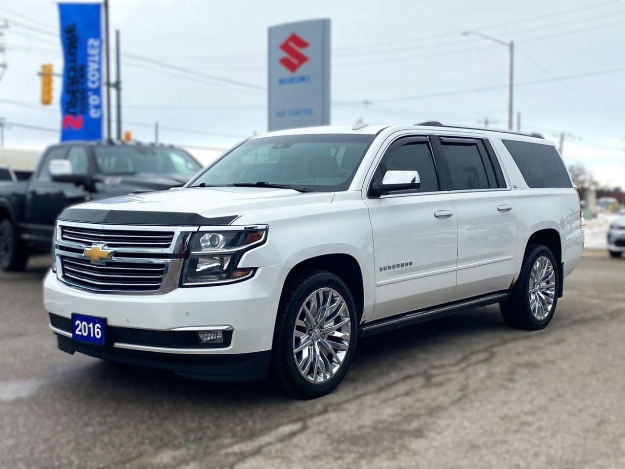 2016 Chevrolet Suburban LTZ 4x4 ~7-Passenger ~Roof ~Leather ~Chrome Wheels Photo0