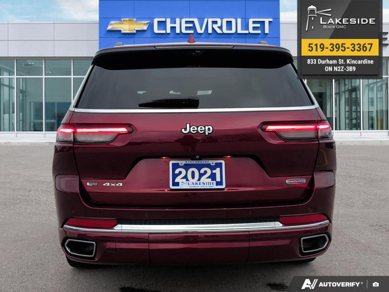 2021 Jeep Grand Cherokee L Overland 4dr 4x4 Photo4