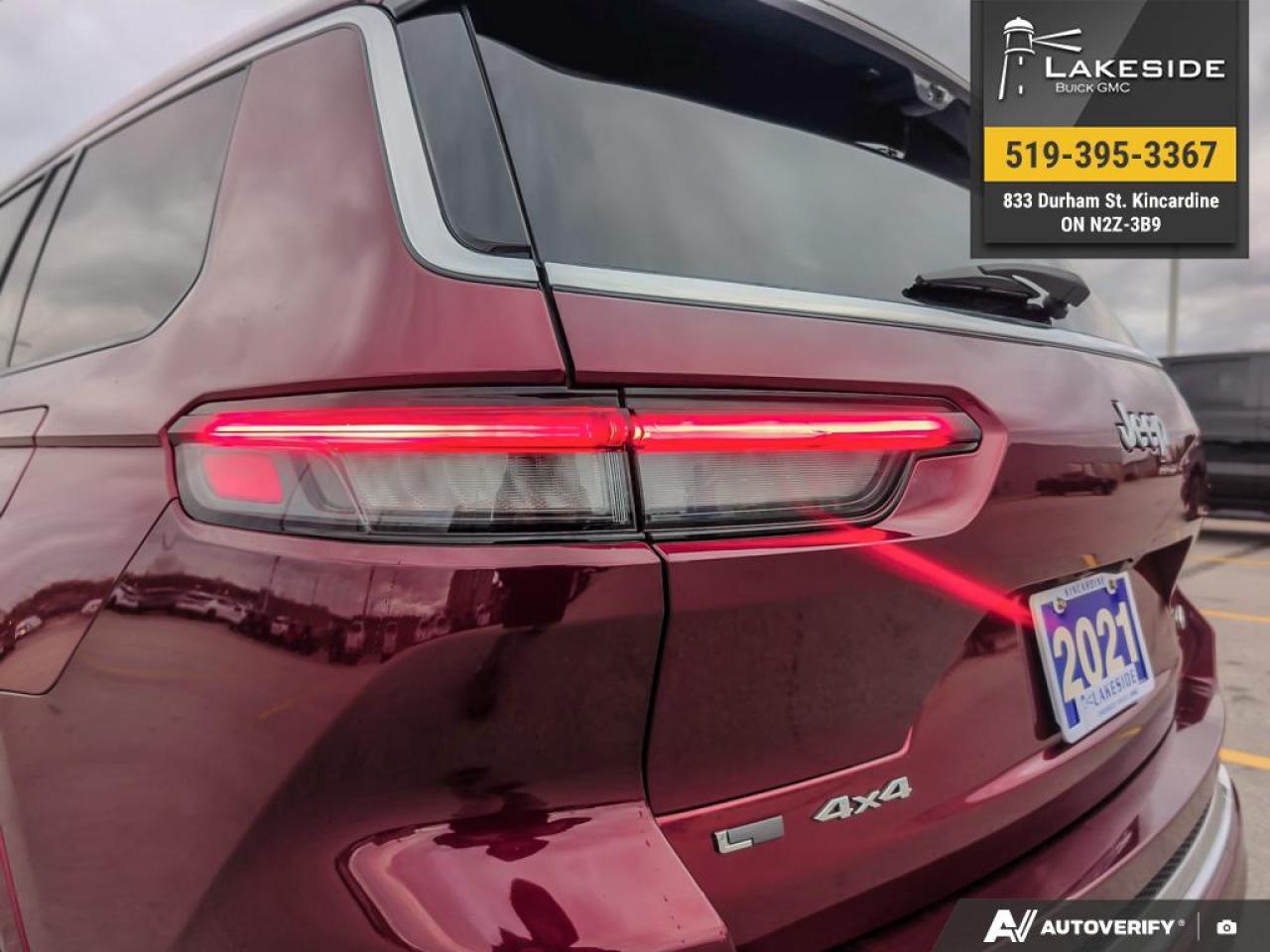 2021 Jeep Grand Cherokee L Overland 4dr 4x4 Photo