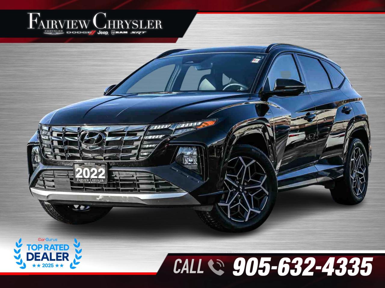 2022 Hyundai Tucson N Line PANO ROOF   N-LINE   LEATHER   HEATED SEATS Photo0