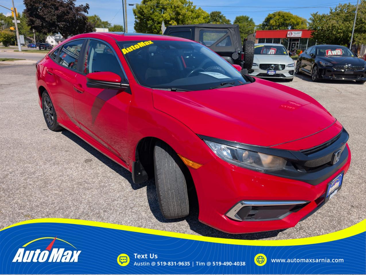 2021 Honda Civic EX 4dr Sedan Photo2