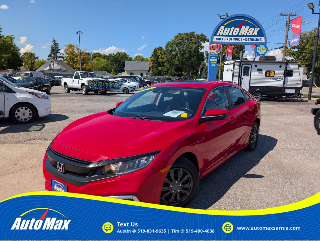 2021 Honda Civic EX 4dr Sedan Photo0