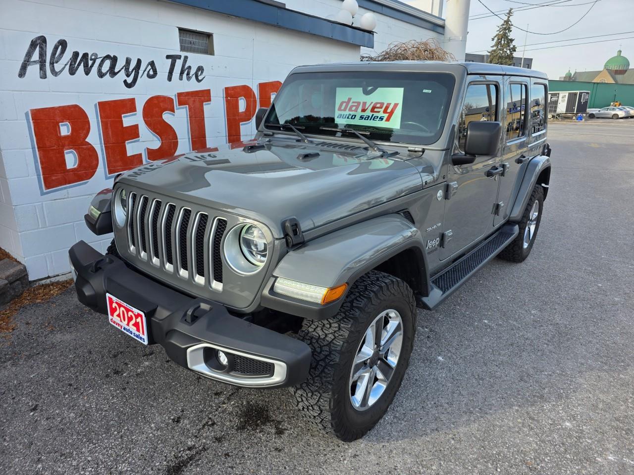 2021 Jeep WRANGLER UNLIMITED Sahara 4dr 4x4 Photo0