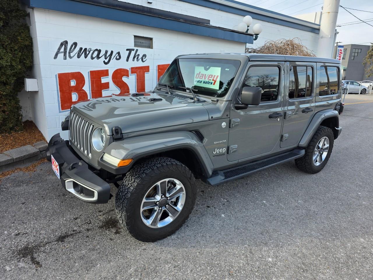 2021 Jeep WRANGLER UNLIMITED Sahara 4dr 4x4 Photo