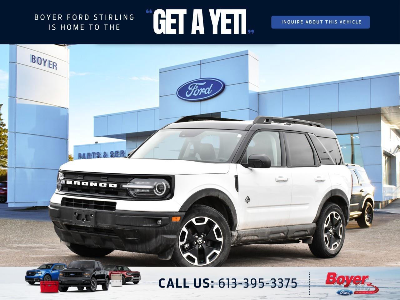 2024 Ford Bronco Sport Outer Banks ONE OWNER, CLEAN CARFAX! Photo0