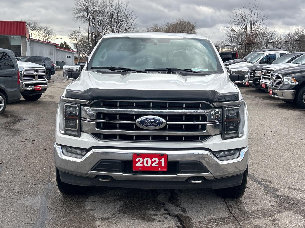 2021 Ford F-150 LARIAT, CLEAN CARFAX, HEATED/ COOLED LEATHER! Photo2