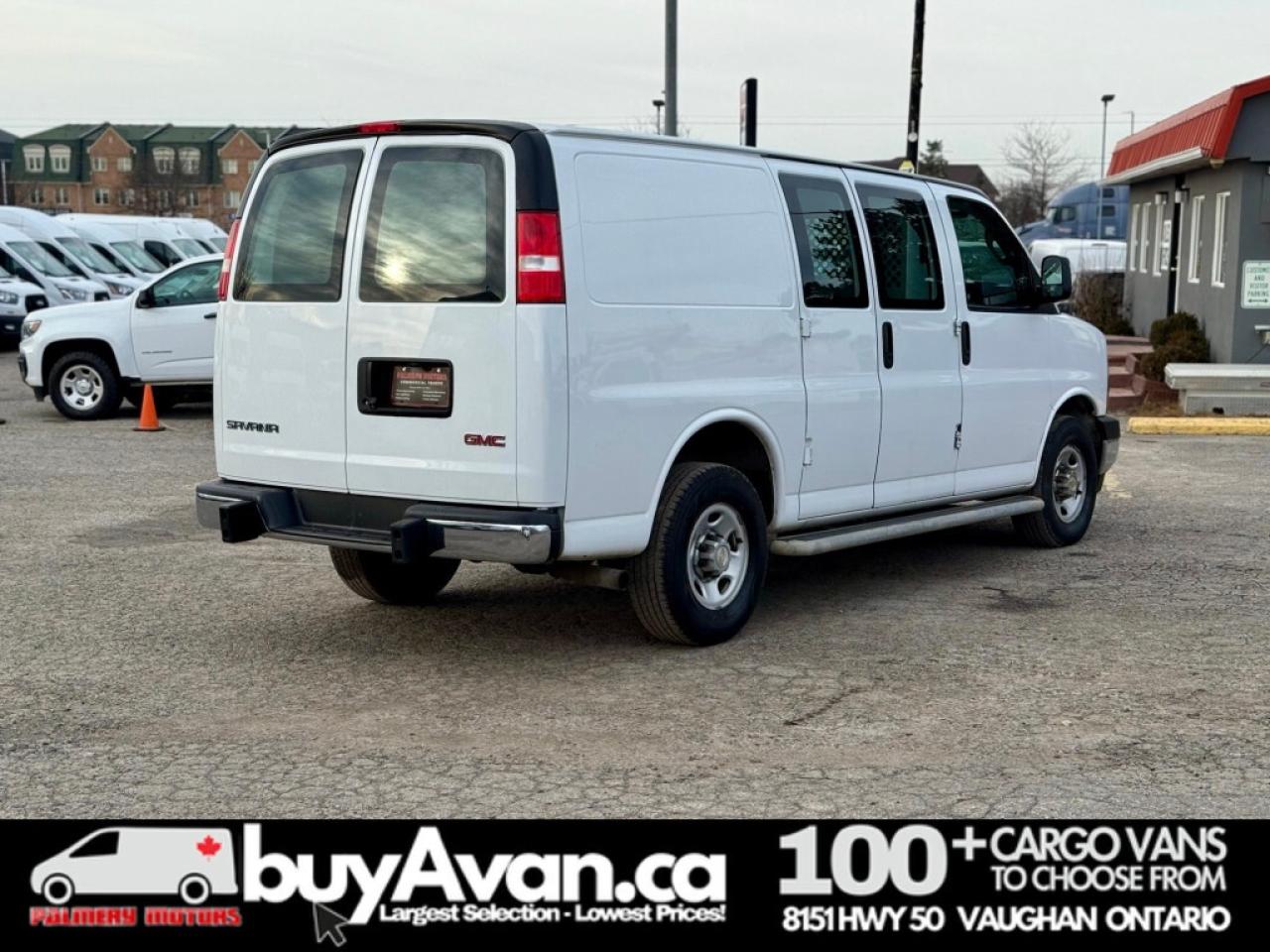 2018 GMC Savana Cargo Van 2500 Shelves + Divider 6.0L V8 Photo