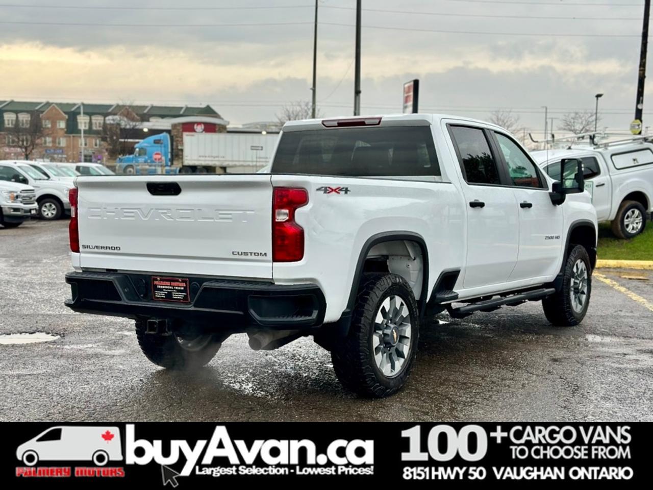 2022 GMC Sierra 2500 Custom 4x4 Crew Cab   Clean Carfax   Certified Photo