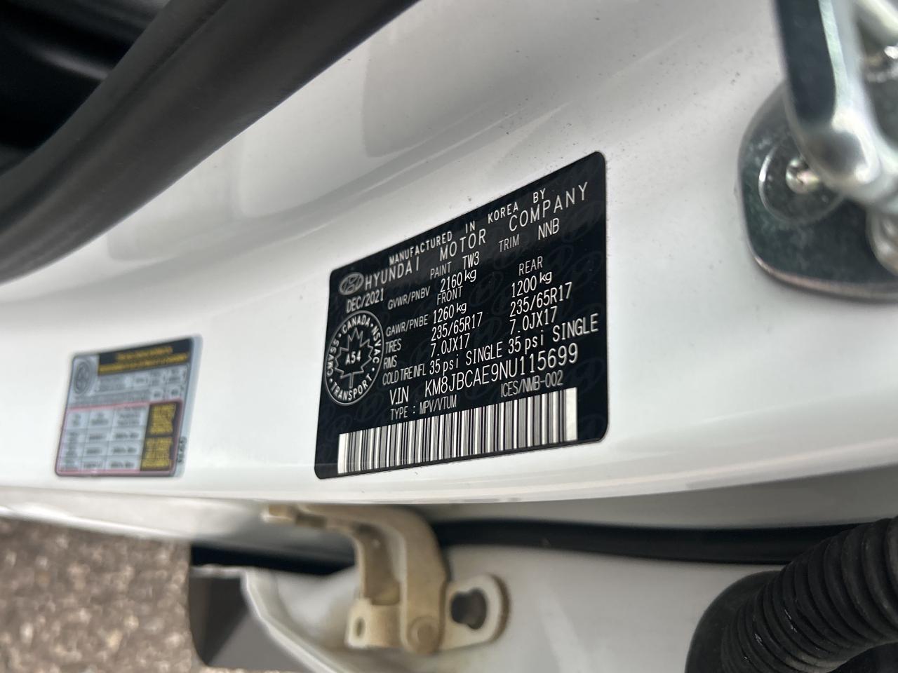 2022 Hyundai Tucson Preferred   Factory Warranty   Clean Carfax Photo