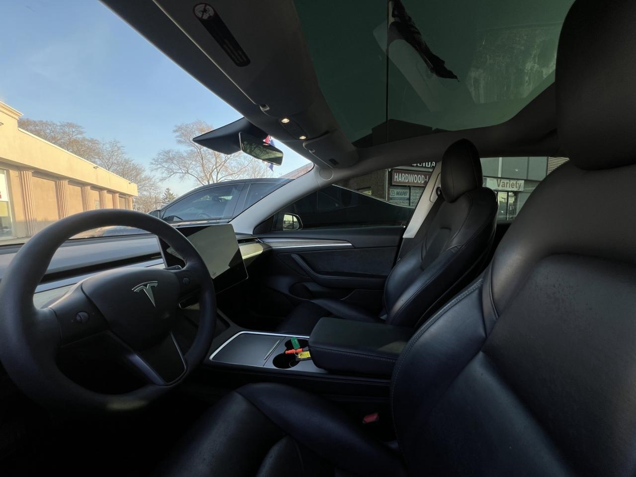 2021 Tesla Model 3 LONG RANGE AWD   Pano Roof   Blind Spot   Htd Stee Photo