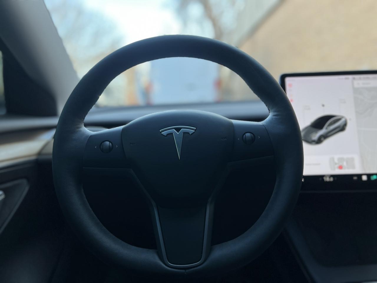 2021 Tesla Model 3 LONG RANGE AWD   Pano Roof   Blind Spot   Htd Stee Photo