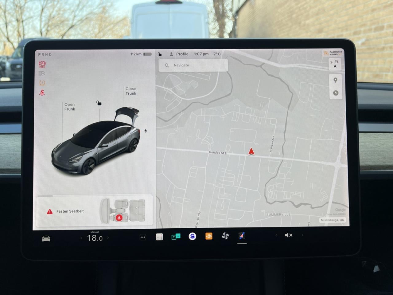 2021 Tesla Model 3 LONG RANGE AWD   Pano Roof   Blind Spot   Htd Stee Photo