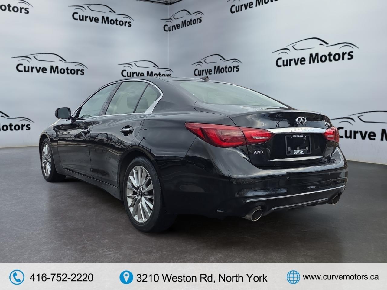 2021 Infiniti Q50 LUXE AWD *300 HP/NO ACCIDENTS/ROOF/CARPLAY/360 CAM Photo