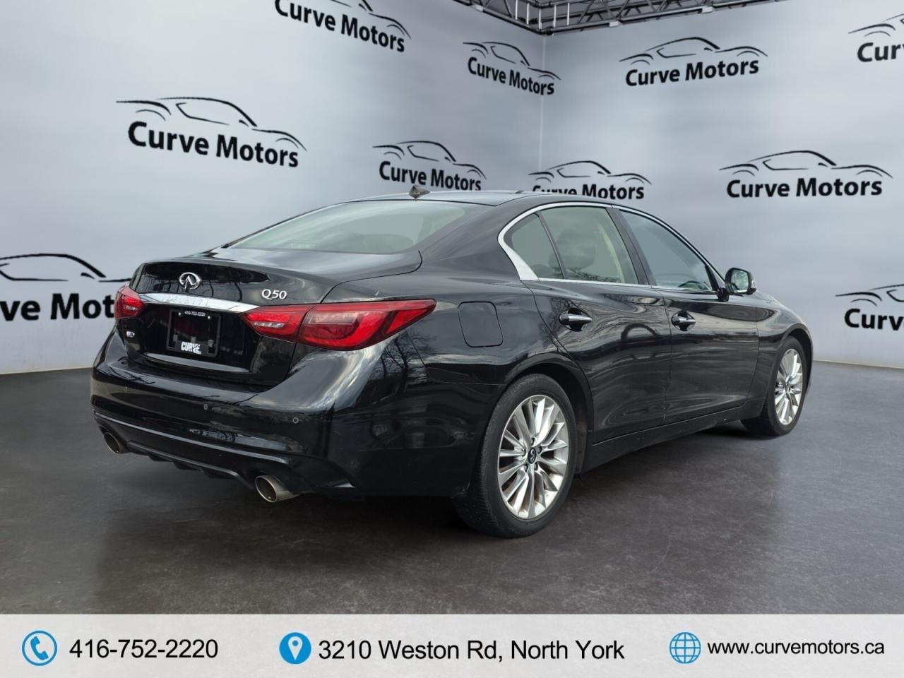 2021 Infiniti Q50 LUXE AWD *300 HP/NO ACCIDENTS/ROOF/CARPLAY/360 CAM Photo