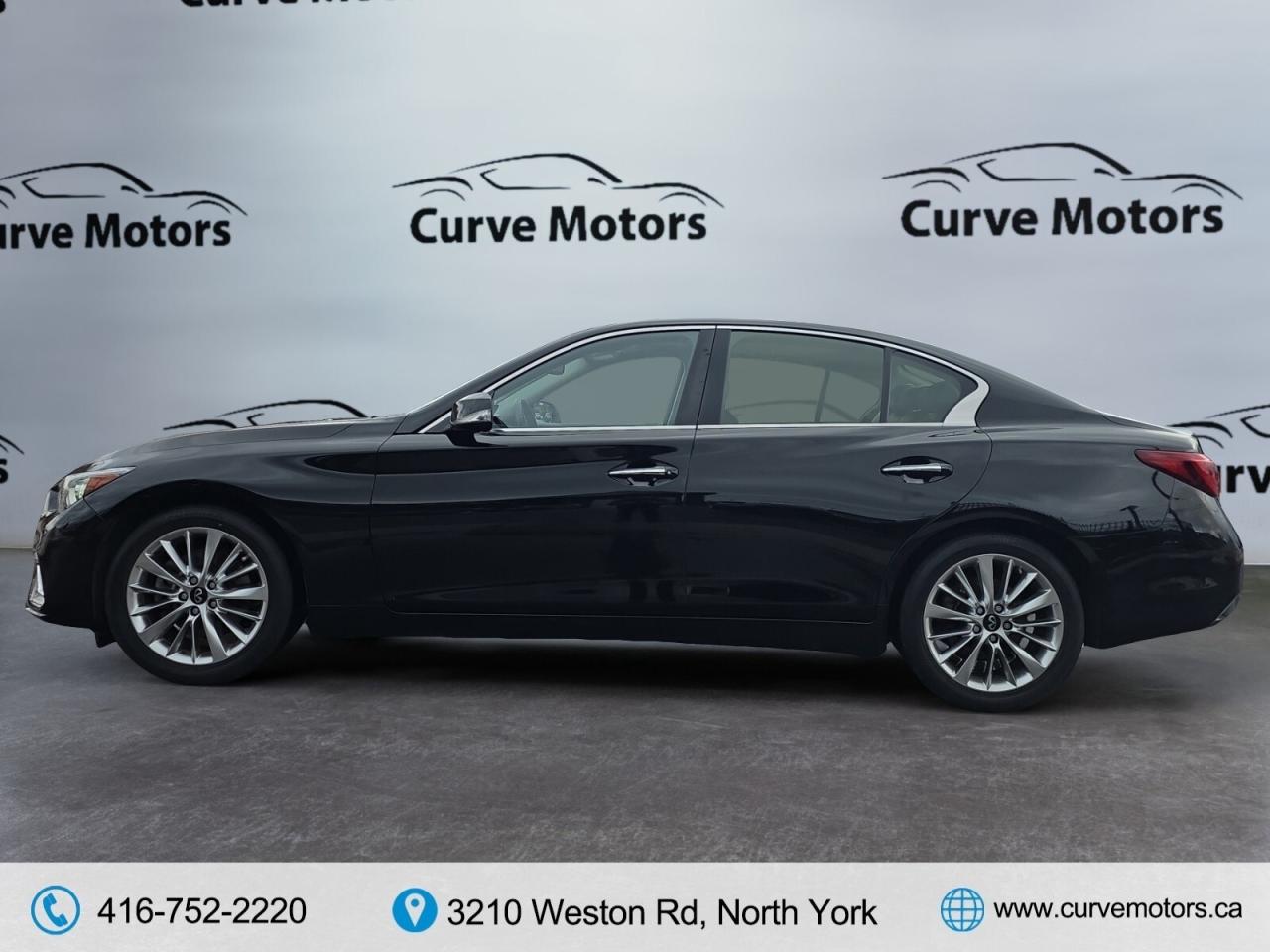 2021 Infiniti Q50 LUXE AWD *300 HP/NO ACCIDENTS/ROOF/CARPLAY/360 CAM Photo