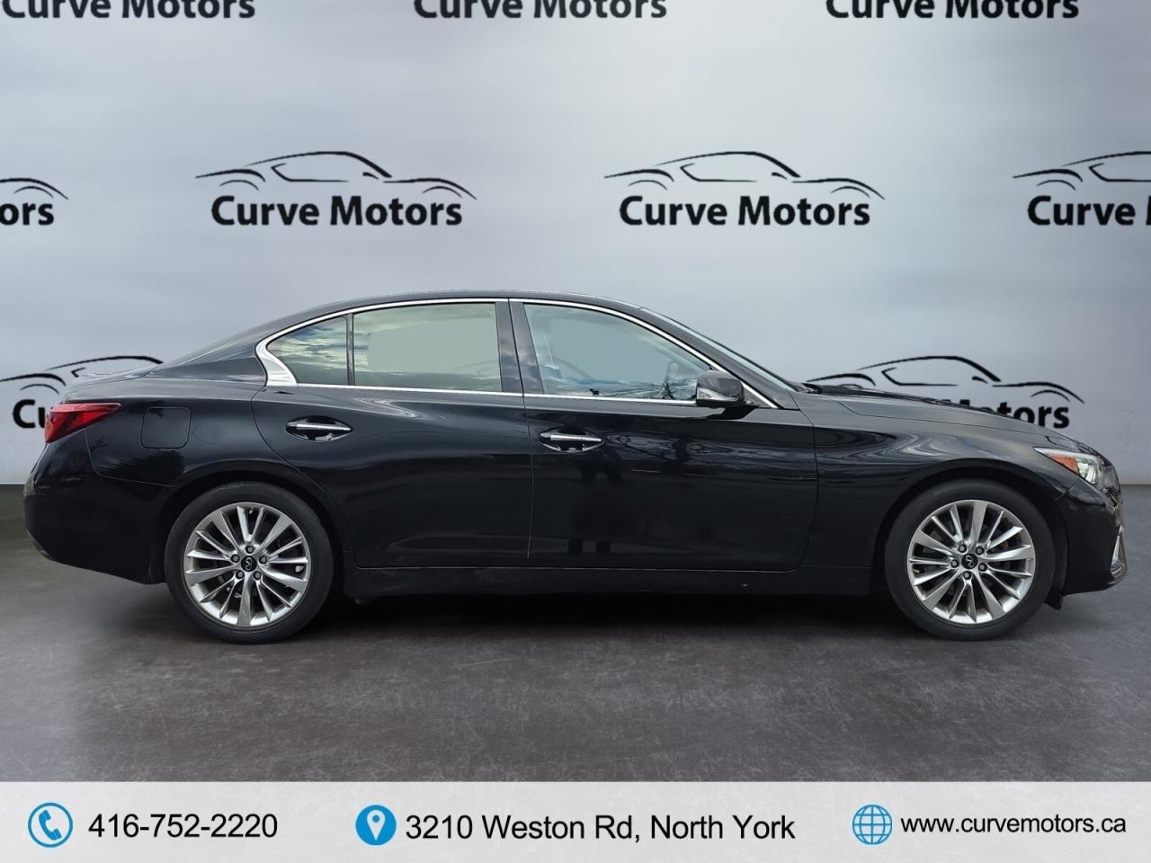 2021 Infiniti Q50 LUXE AWD *300 HP/NO ACCIDENTS/ROOF/CARPLAY/360 CAM Photo