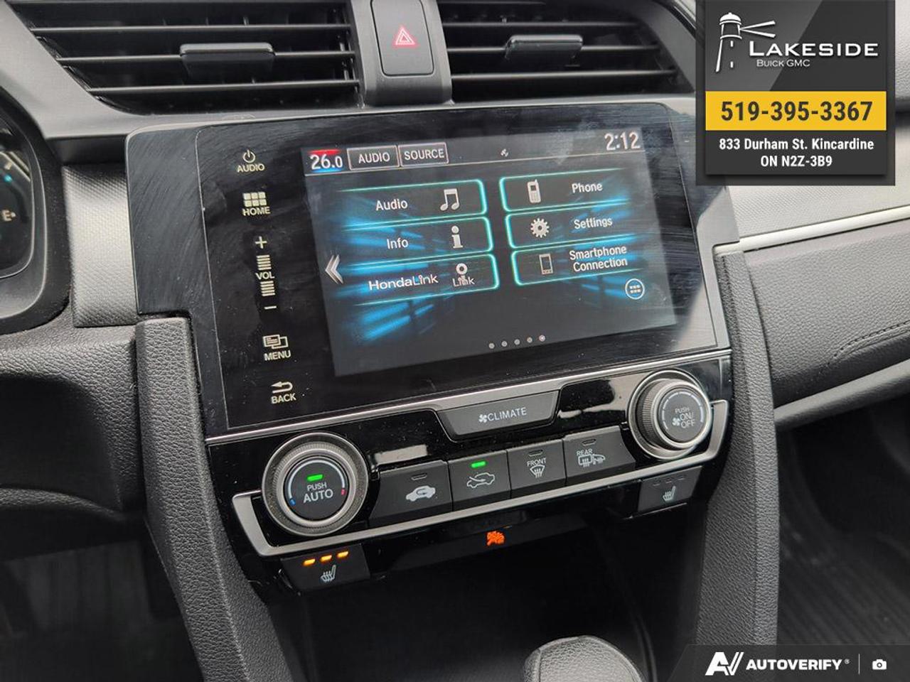 2017 Honda Civic LX (CVT) 4dr Sedan Photo