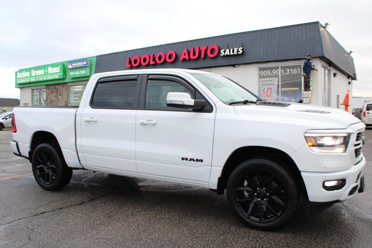 2020 RAM 1500 Sport Crew Cab 4WD Moonroof One Owner Photo0