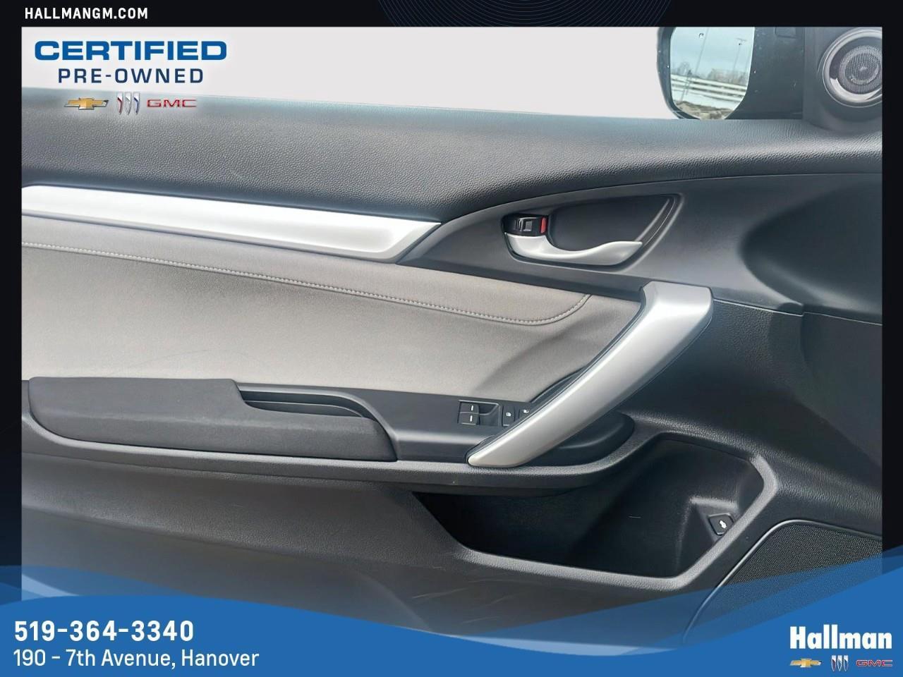 2017 Honda Civic EX-T (M6) 2dr Coupe Photo