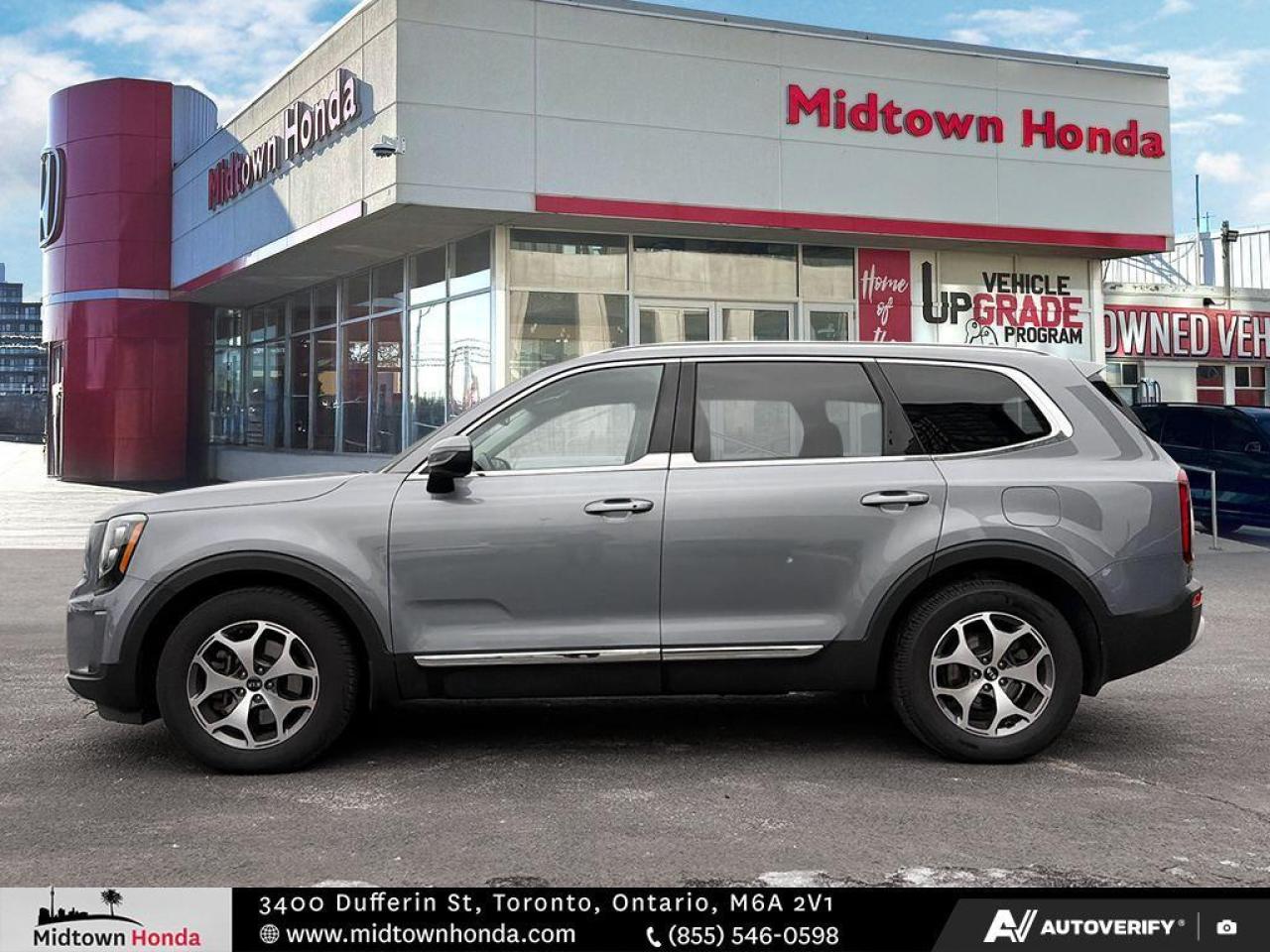 2021 Kia Telluride Serviced at Kia   Full Size SUV   Apple Carplay Photo4