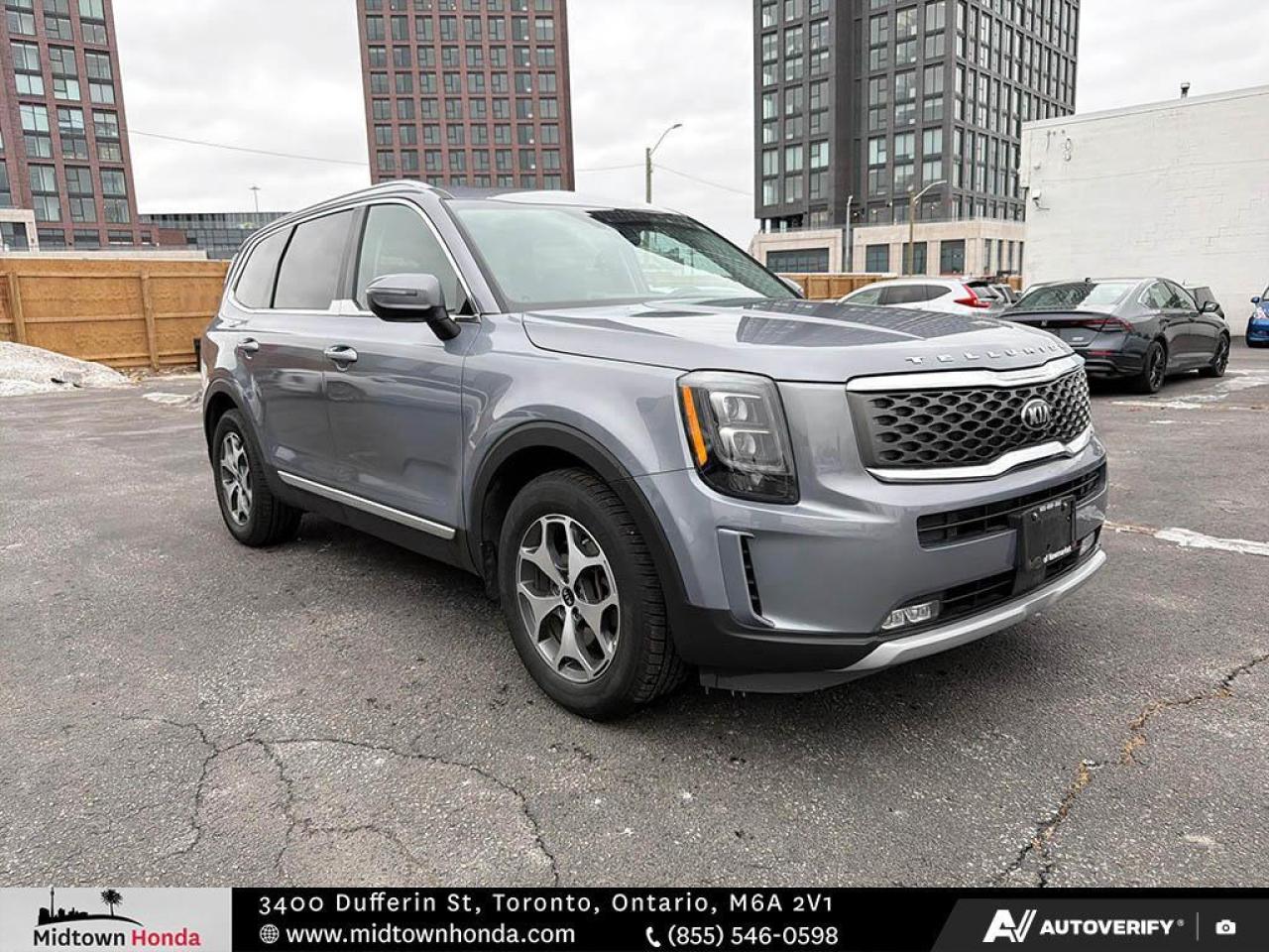 2021 Kia Telluride Serviced at Kia   Full Size SUV   Apple Carplay Photo