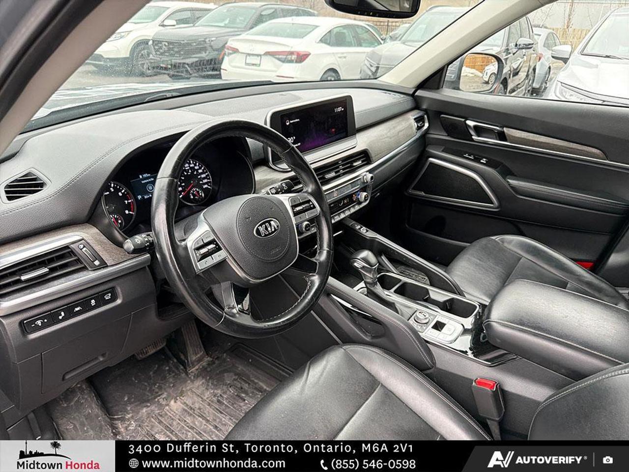 2021 Kia Telluride Serviced at Kia   Full Size SUV   Apple Carplay Photo