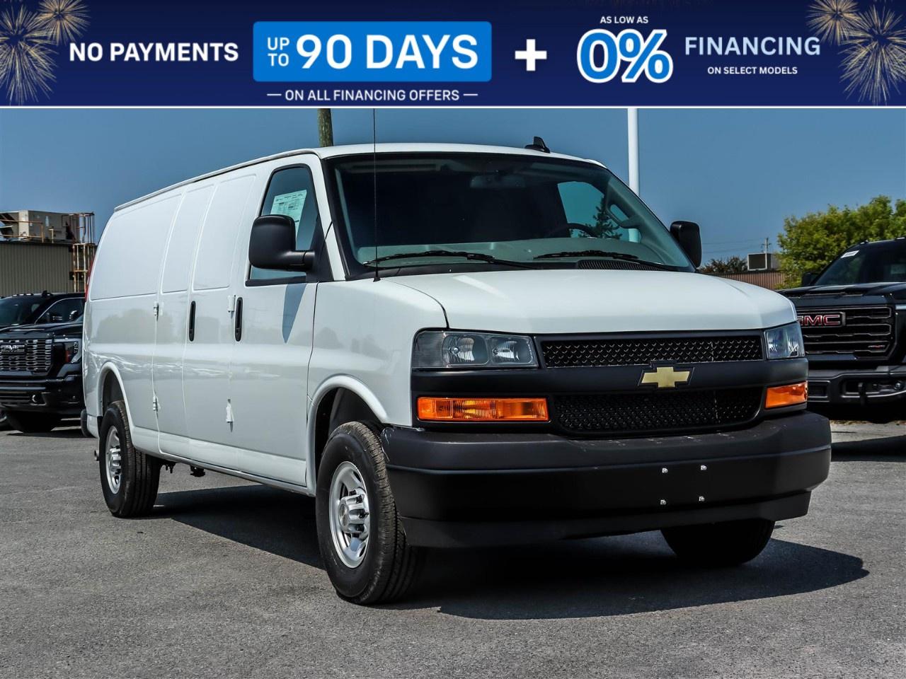 2025 Chevrolet Express Cargo Van 2500 Extended Wheelbase Rear-Wheel Drive Photo0