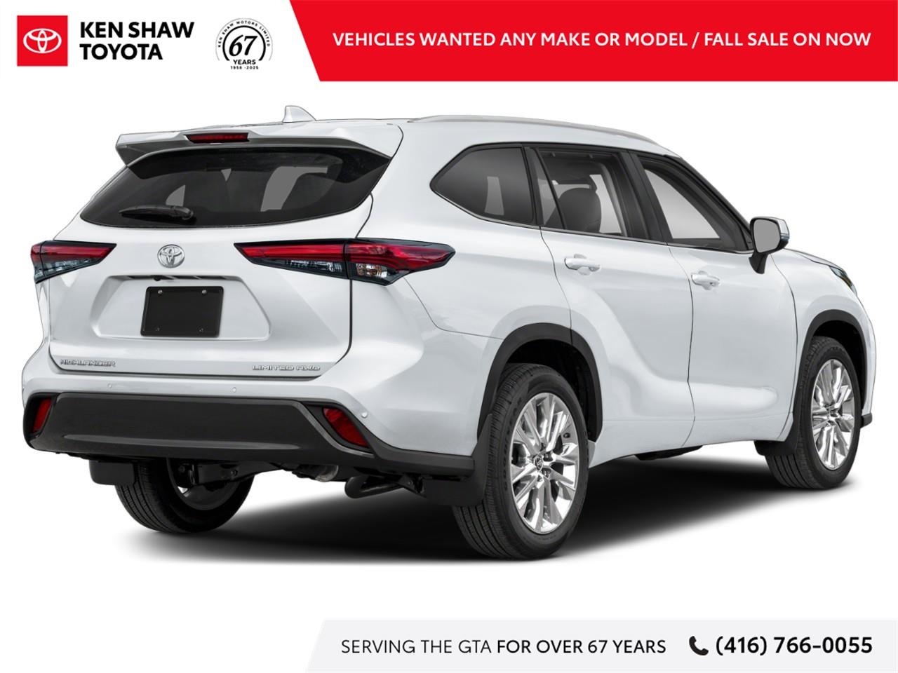 2026 Toyota Highlander Limited 4dr All-Wheel Drive Photo