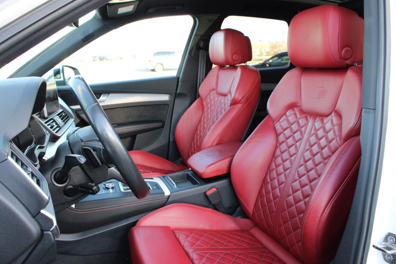 2018 Audi SQ5 3.0T Technik quattro Red Interior No Accident Safe Photo