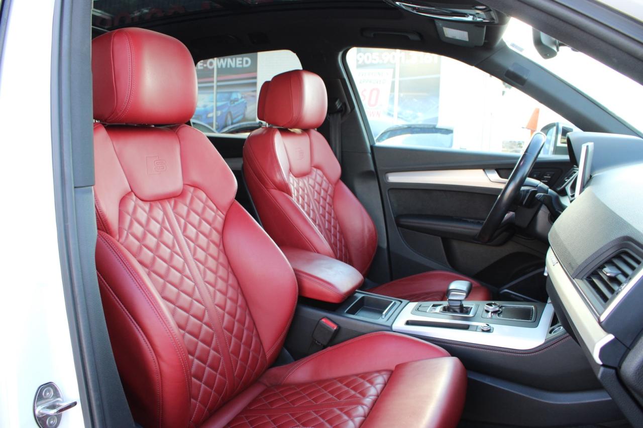 2018 Audi SQ5 3.0T Technik quattro Red Interior No Accident Safe Photo