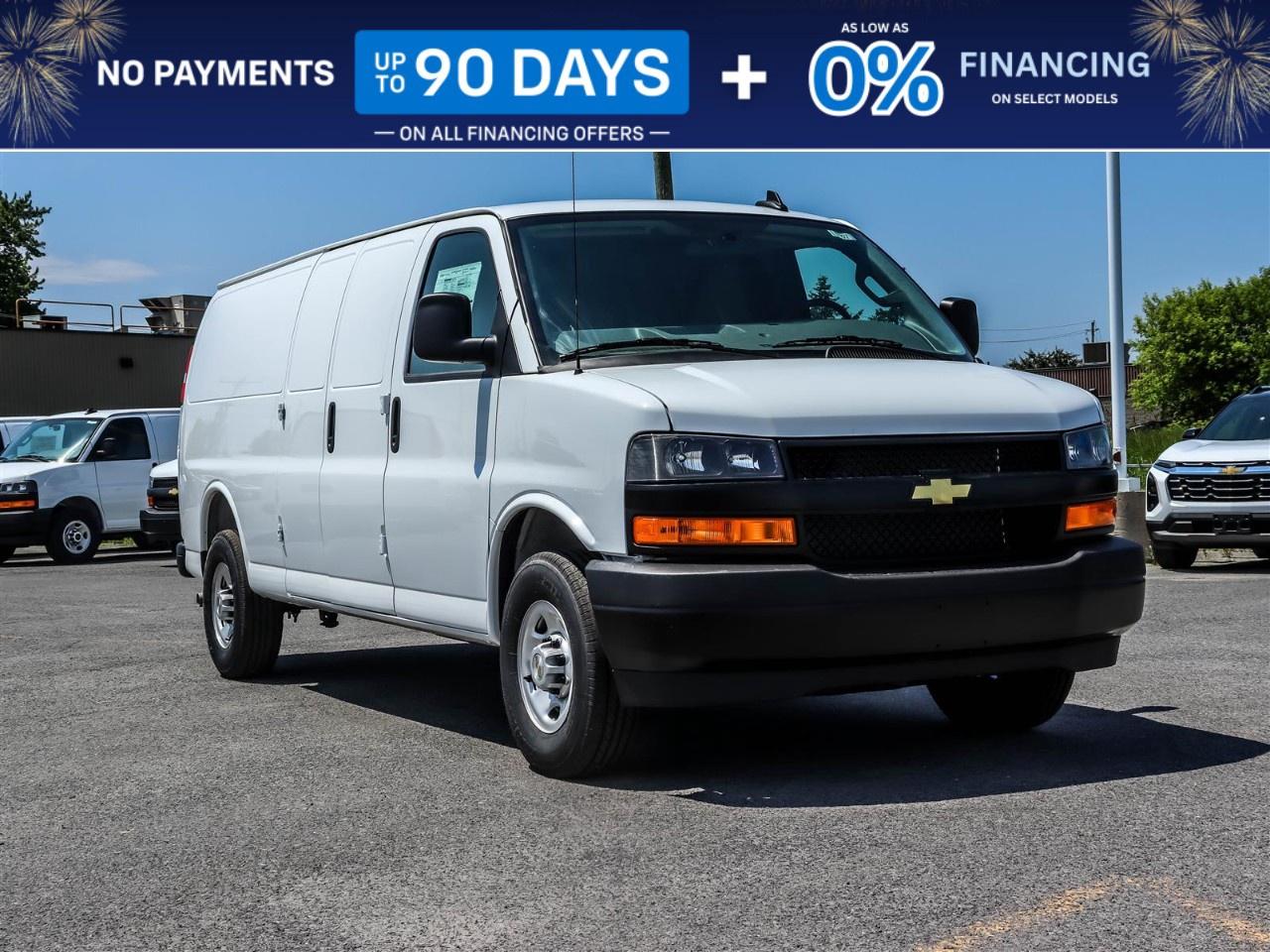 2025 Chevrolet Express Cargo Van 2500 Extended Wheelbase Rear-Wheel Drive Photo0