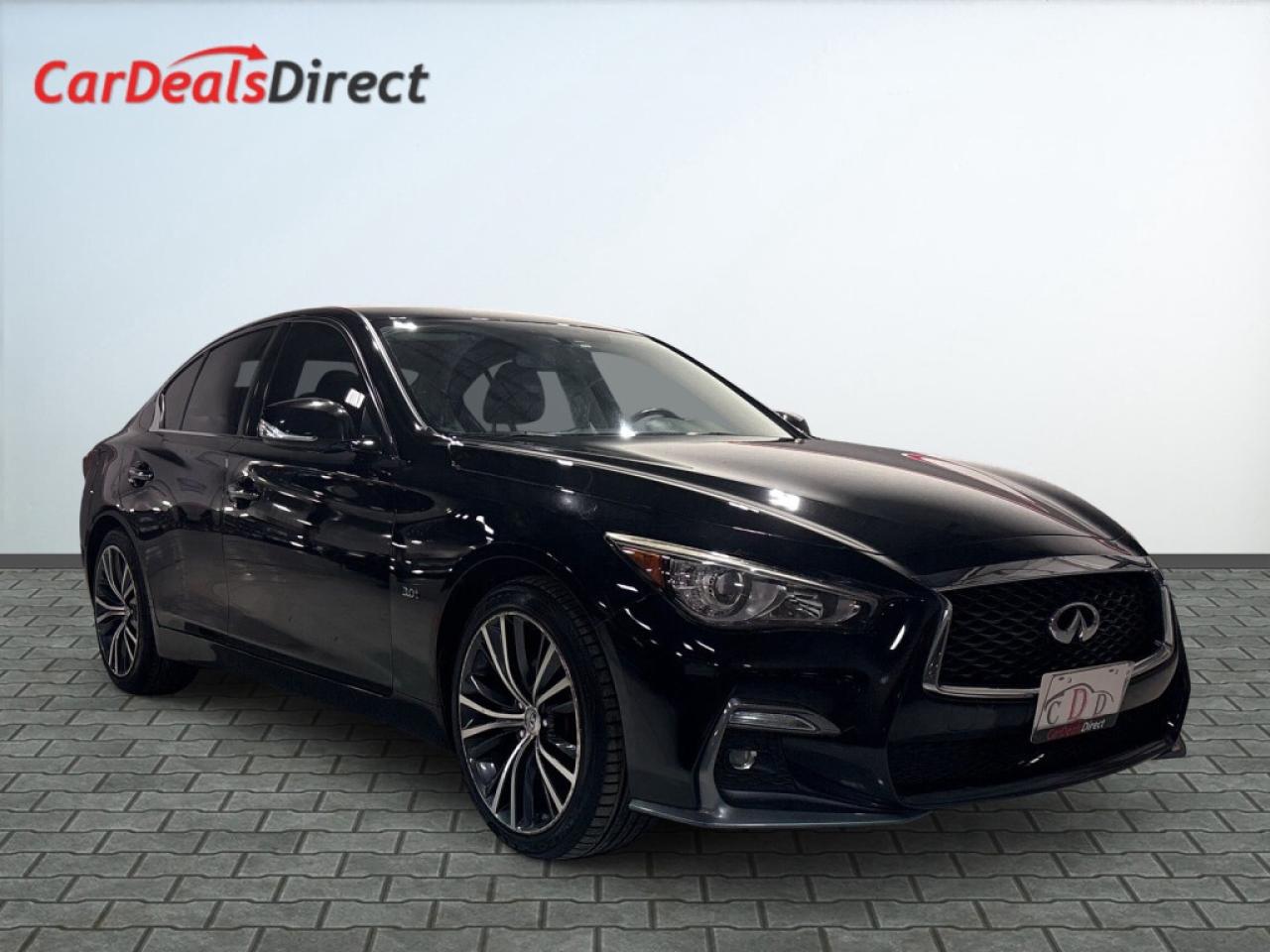 2018 Infiniti Q50 Sport AWD/Clean Carfax/ NAVI/Leather/Sunroof/Back Photo0