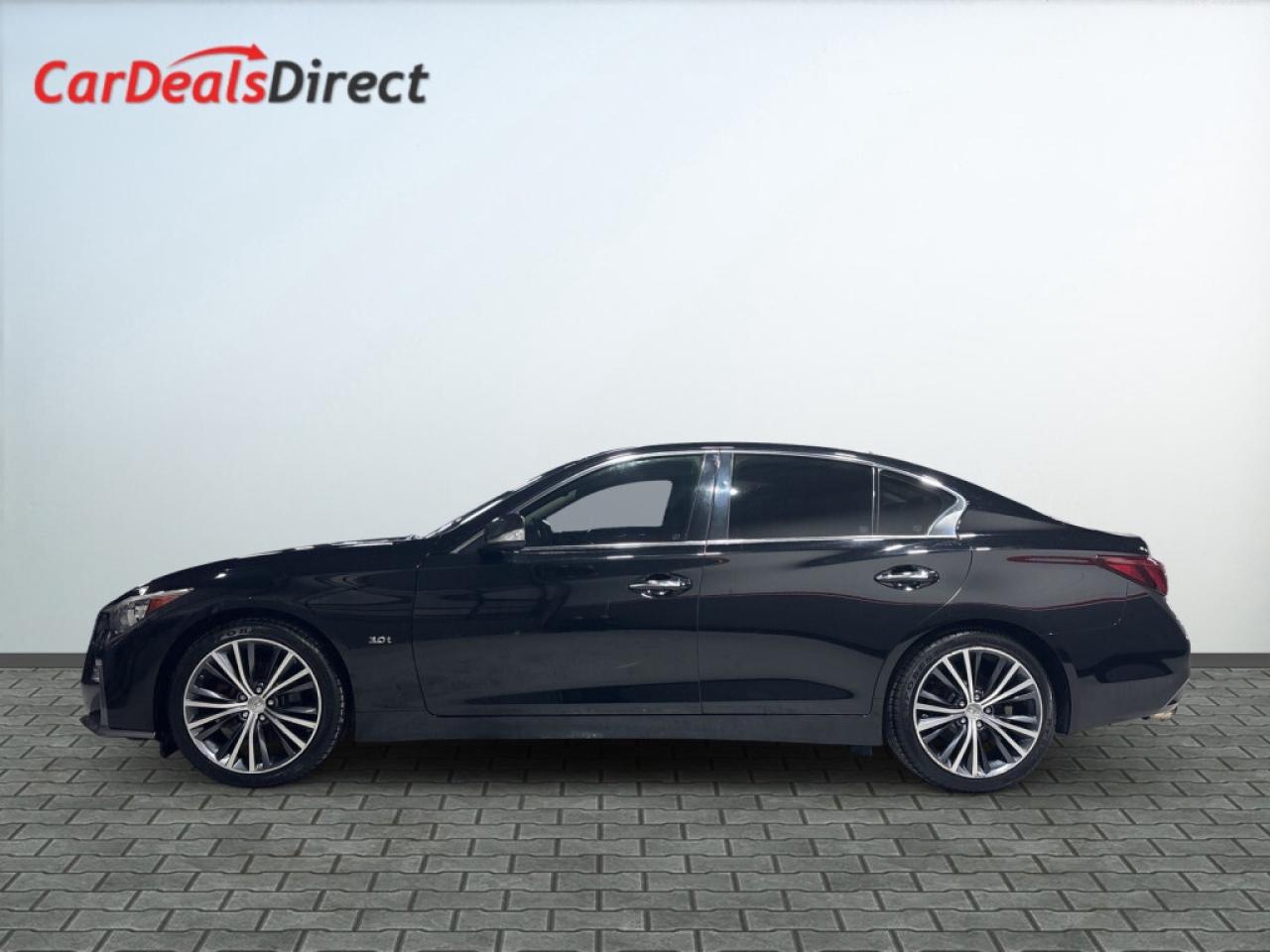 2018 Infiniti Q50 Sport AWD/Clean Carfax/ NAVI/Leather/Sunroof/Back Photo2