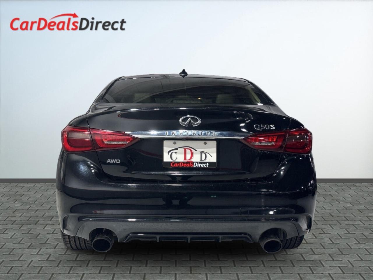 2018 Infiniti Q50 Sport AWD/Clean Carfax/ NAVI/Leather/Sunroof/Back Photo