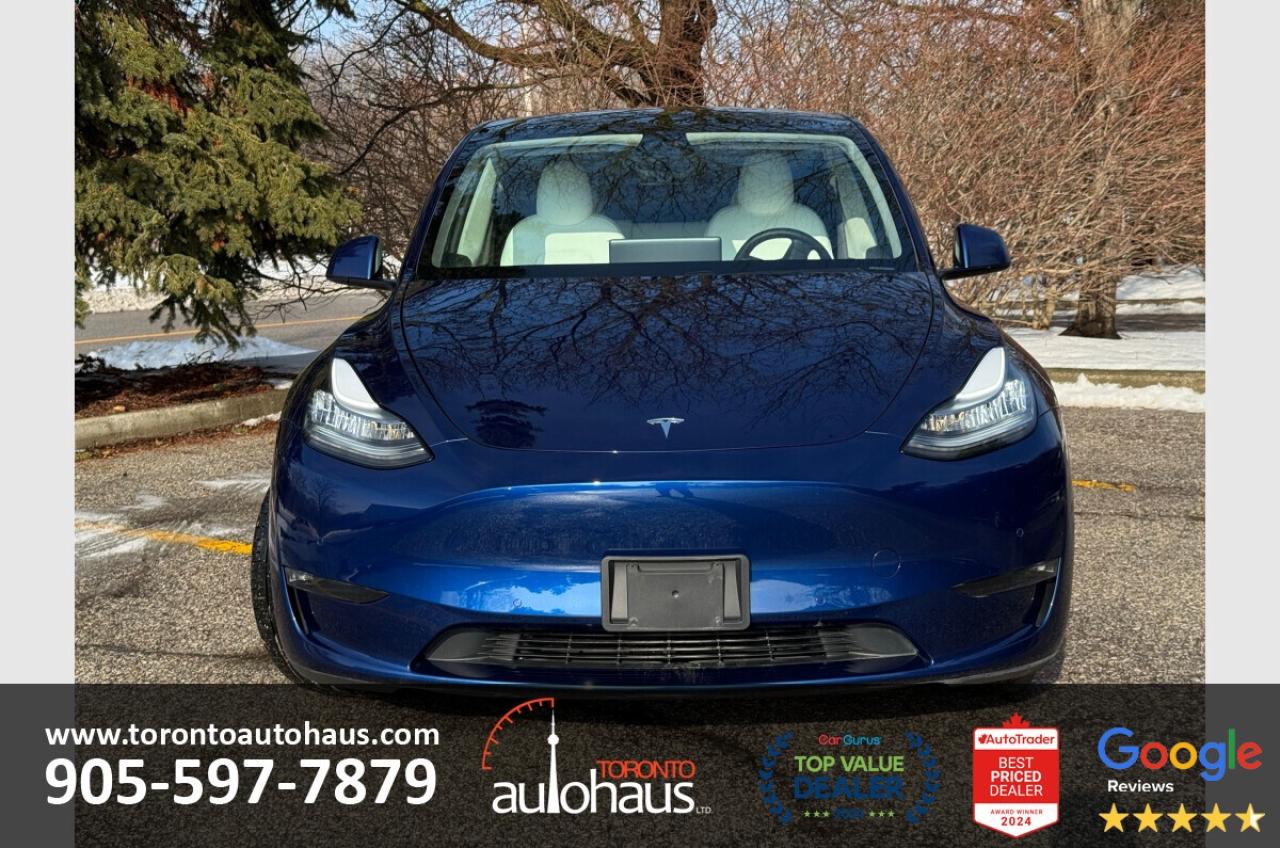 2021 Tesla Model Y LONG RANGE/AWD/NO ACCIDENTS/WHITE INT Photo