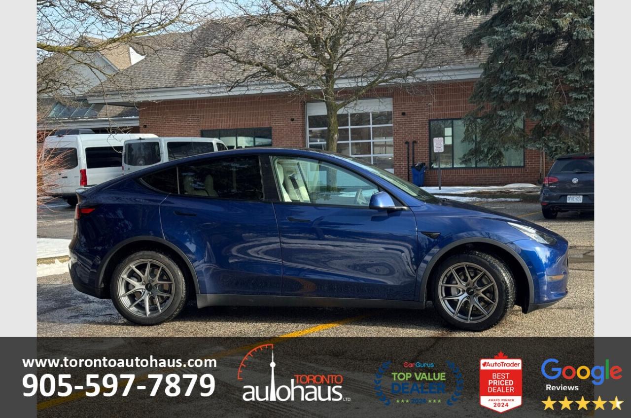 2021 Tesla Model Y LONG RANGE/AWD/NO ACCIDENTS/WHITE INT Photo